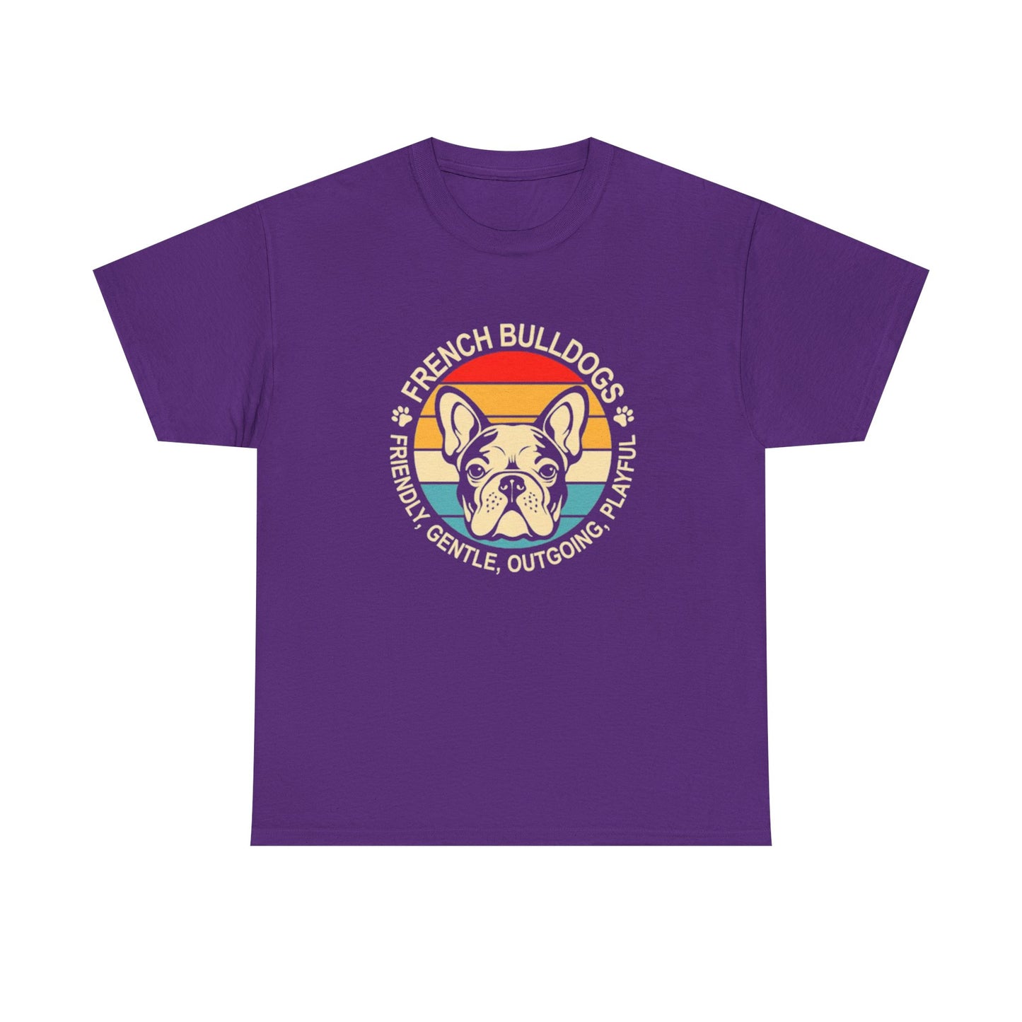 Playful French Bulldog Unisex Tee