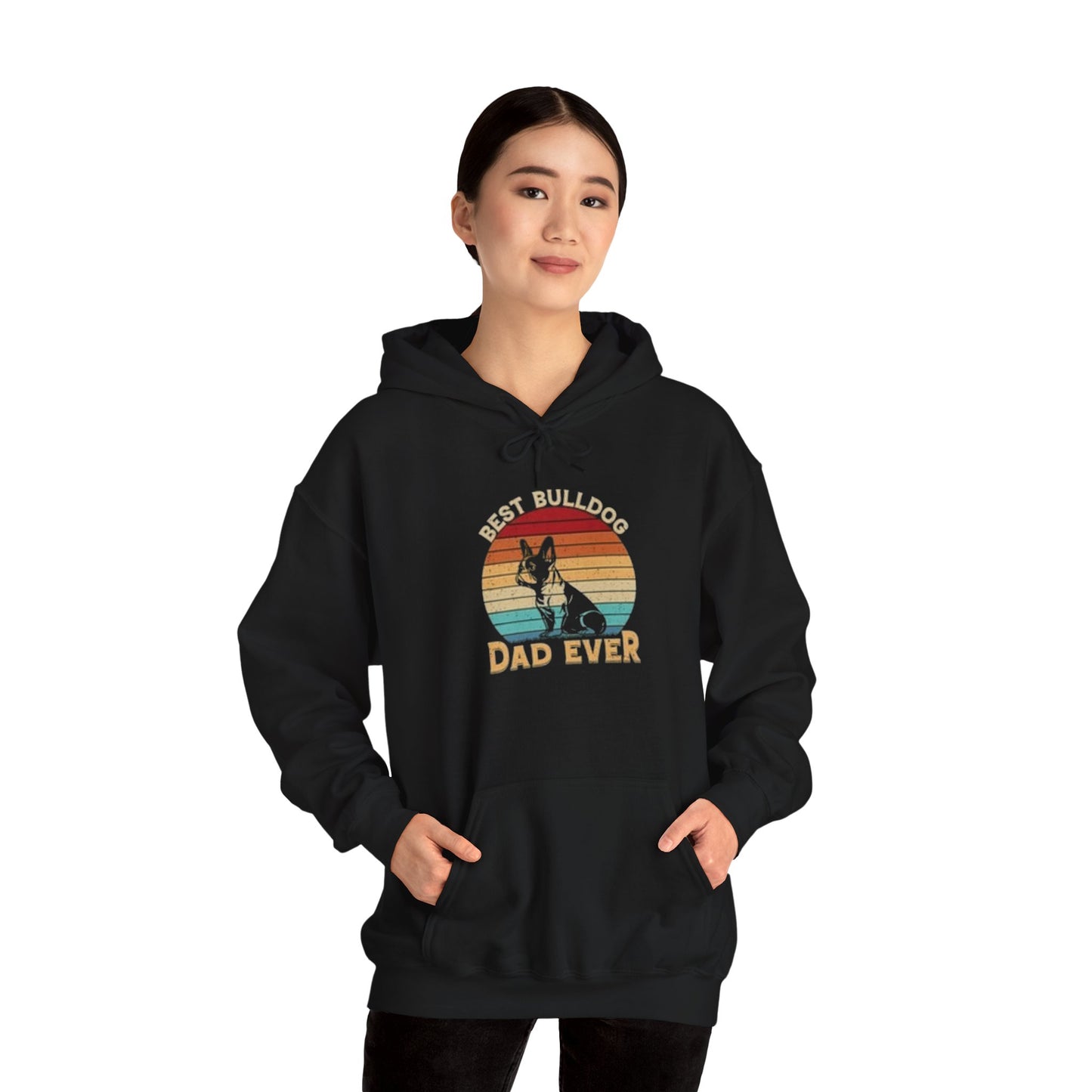 Best Bulldog Dad Ever Unisex Hoodie