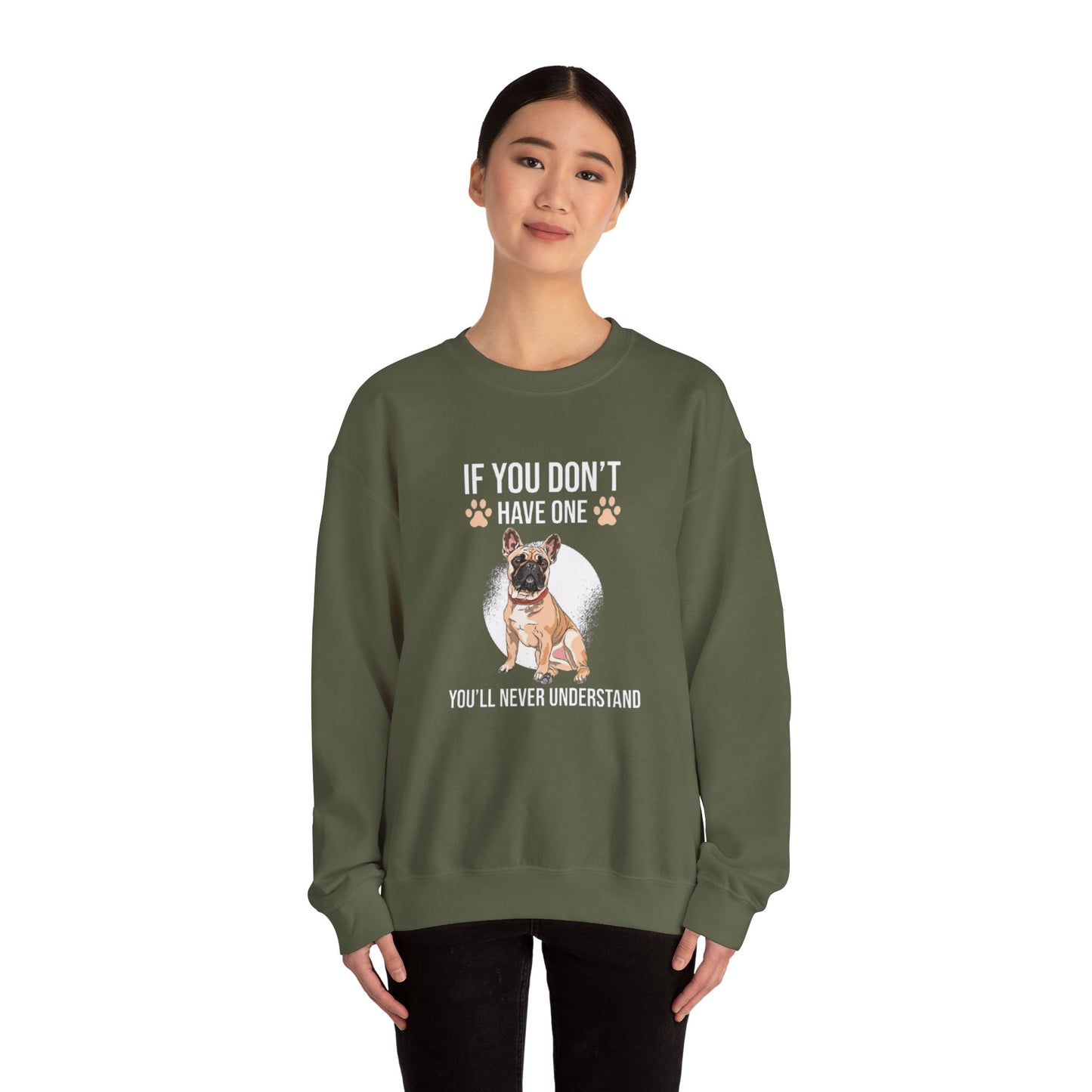 Funny French Bulldog Unisex Sweatshirt