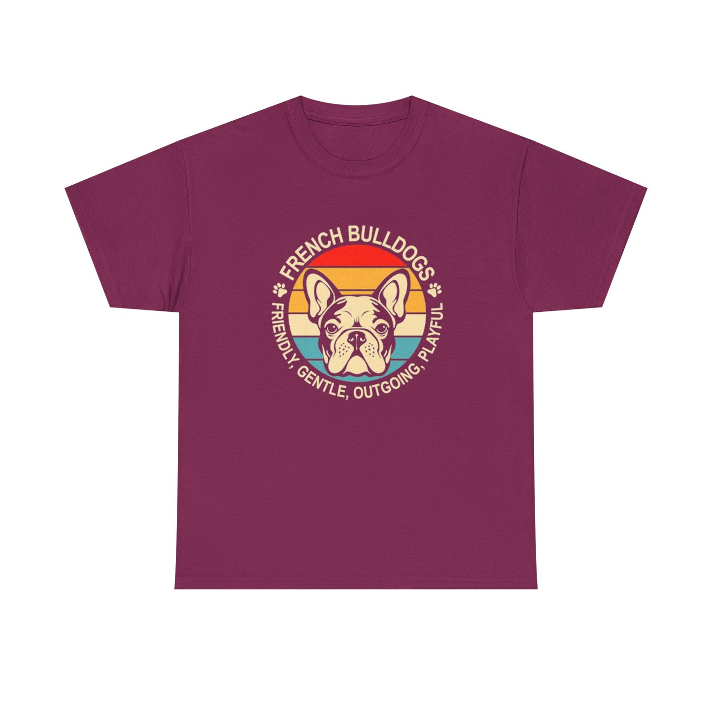 Playful French Bulldog Unisex Tee