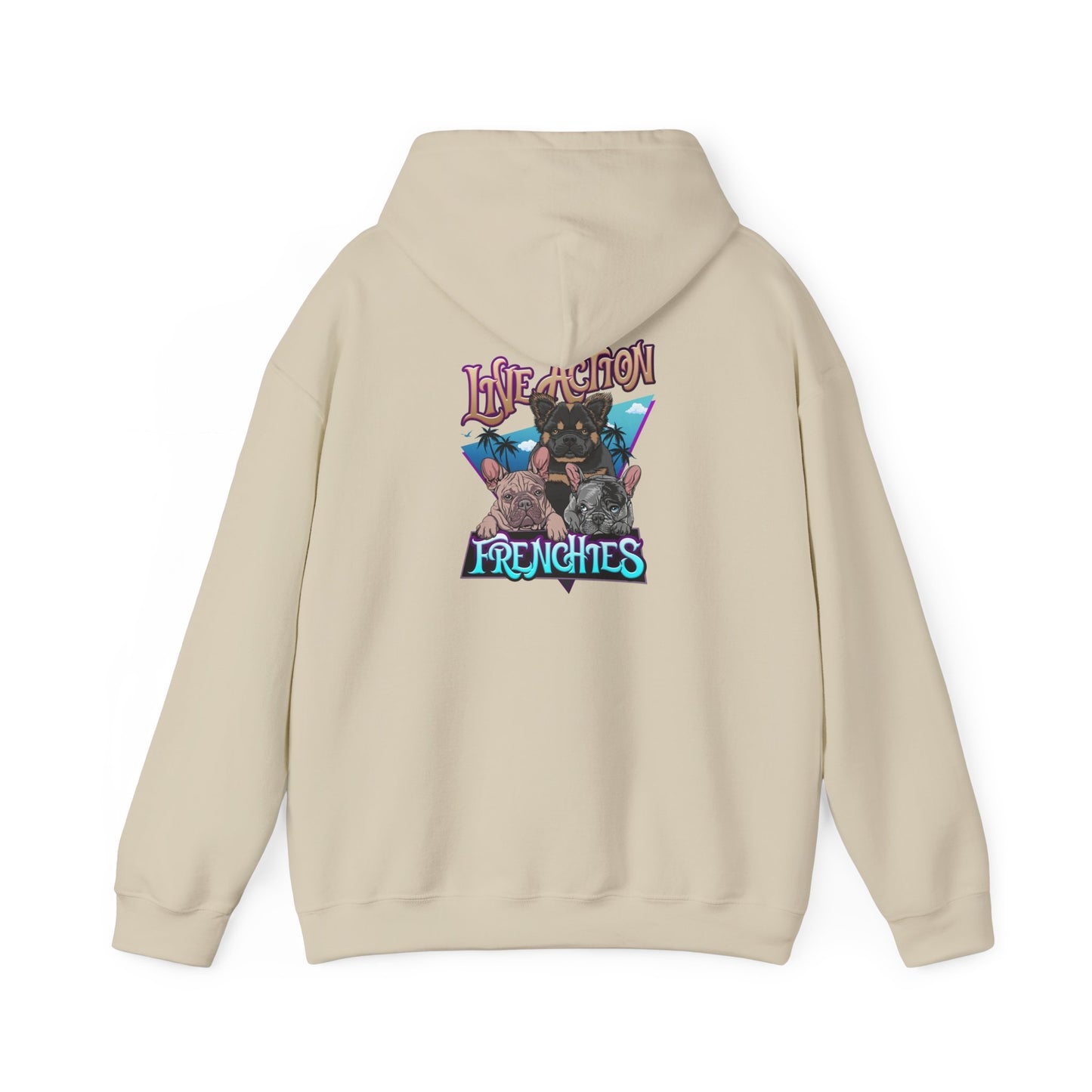 Life Action Frenchies Unisex Hoodie