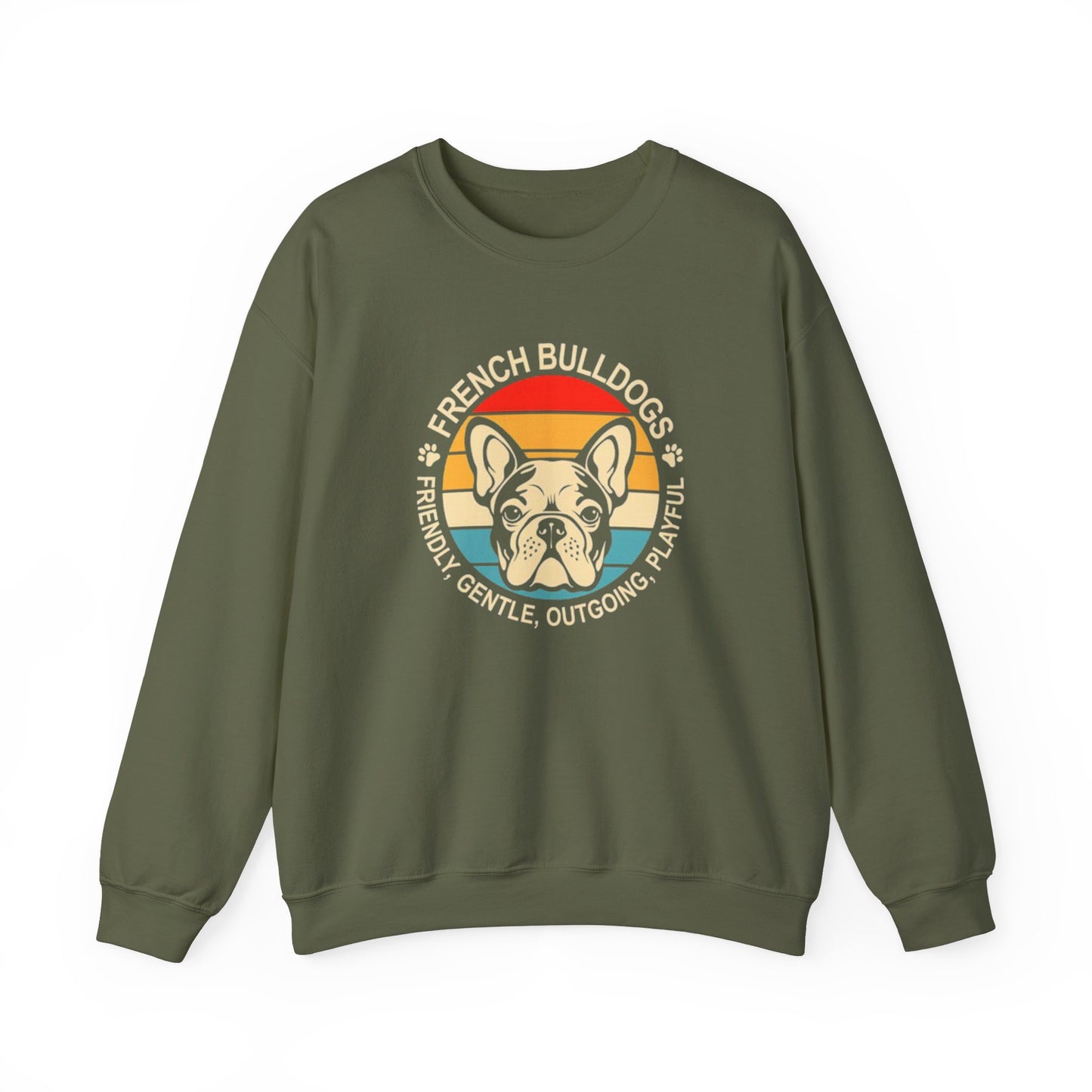 French Bulldog Vintage Vibe Unisex Sweatshirt