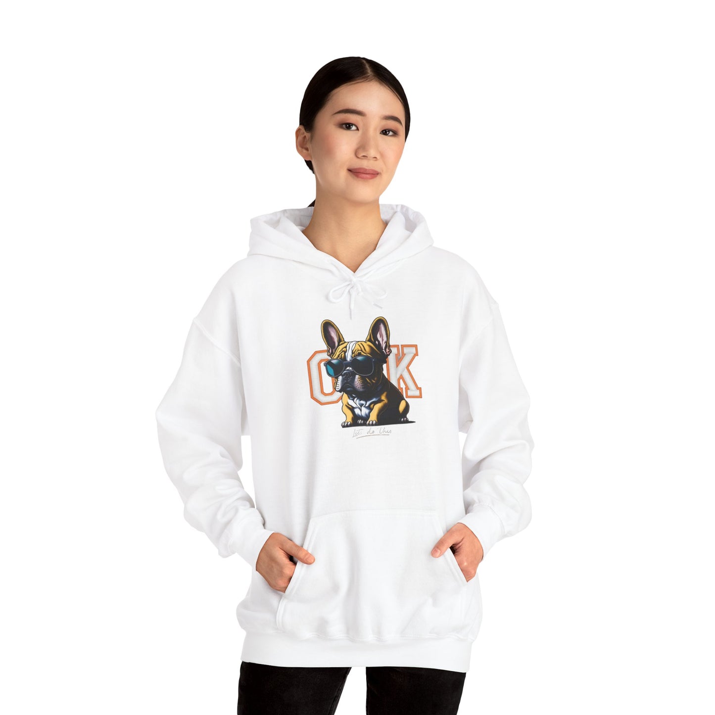 Cool French Bulldog Unisex Hoodie