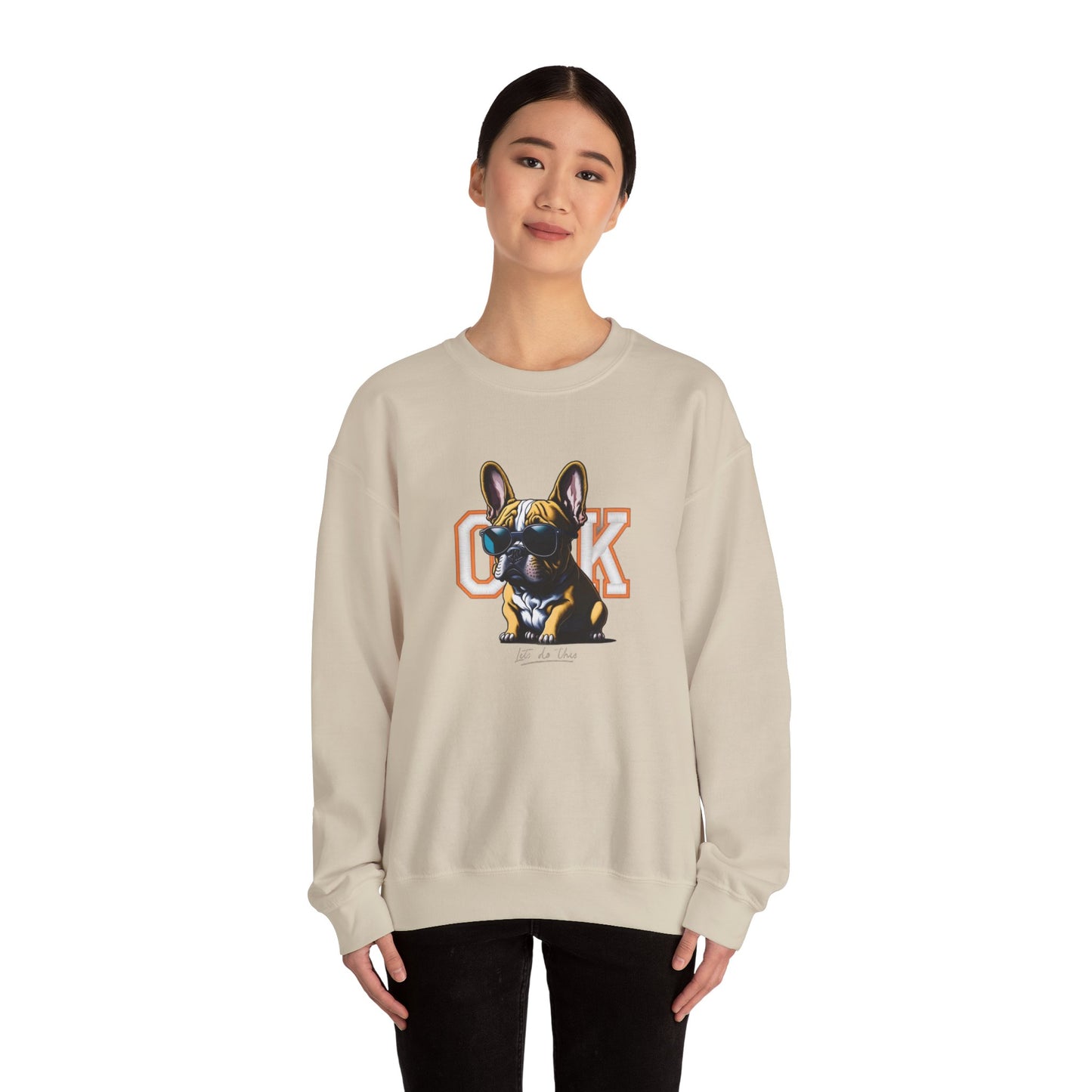 Cool French Bulldog Unisex Sweatshirt