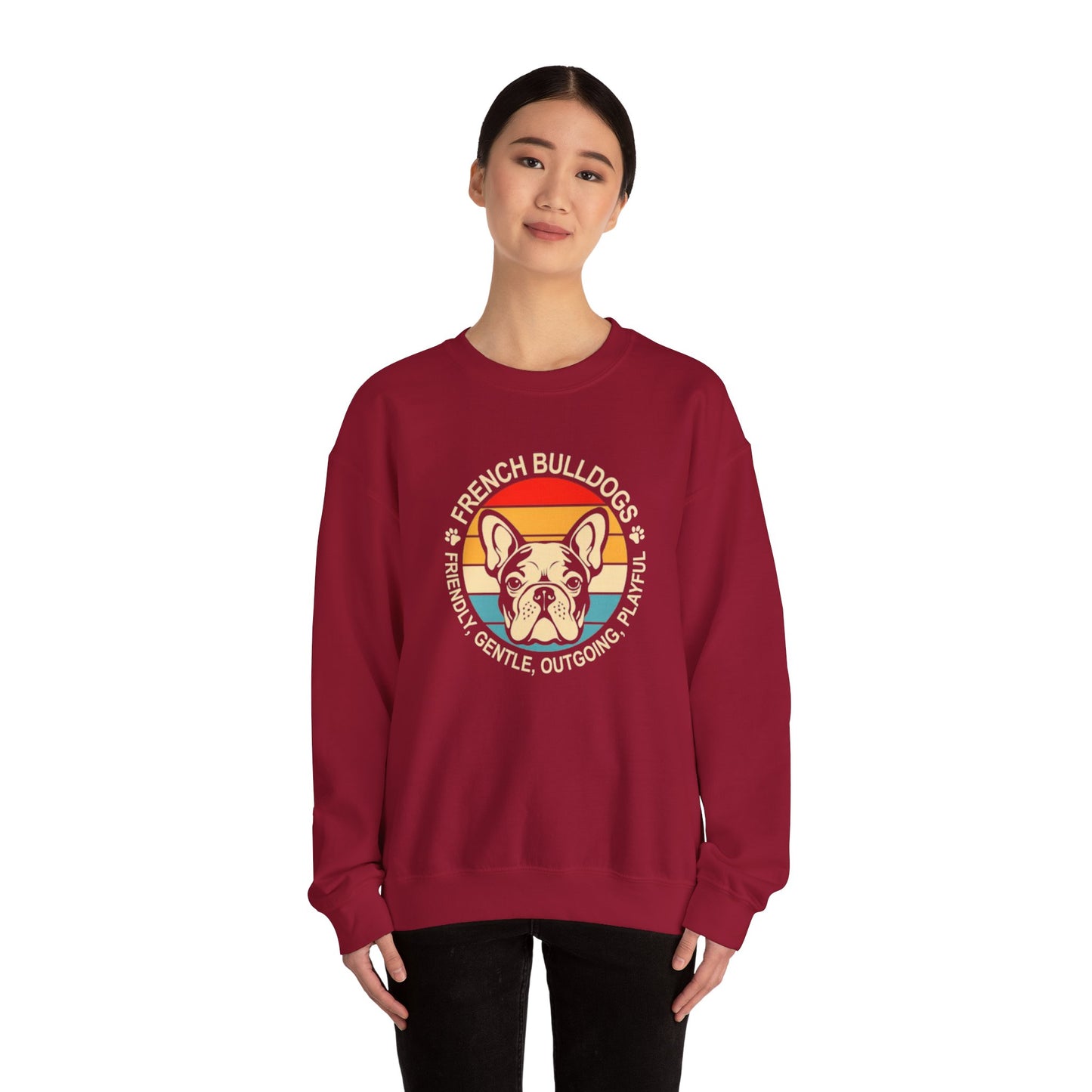 French Bulldog Vintage Vibe Unisex Sweatshirt