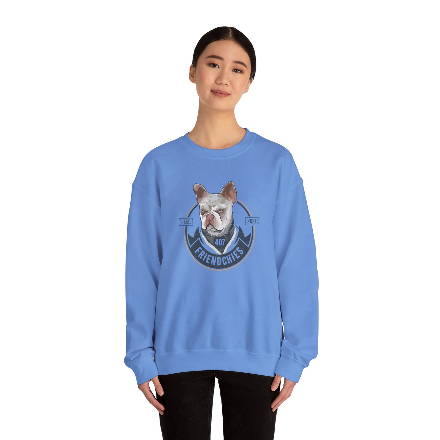 French Bulldog Friendchies Unisex Sweatshirt