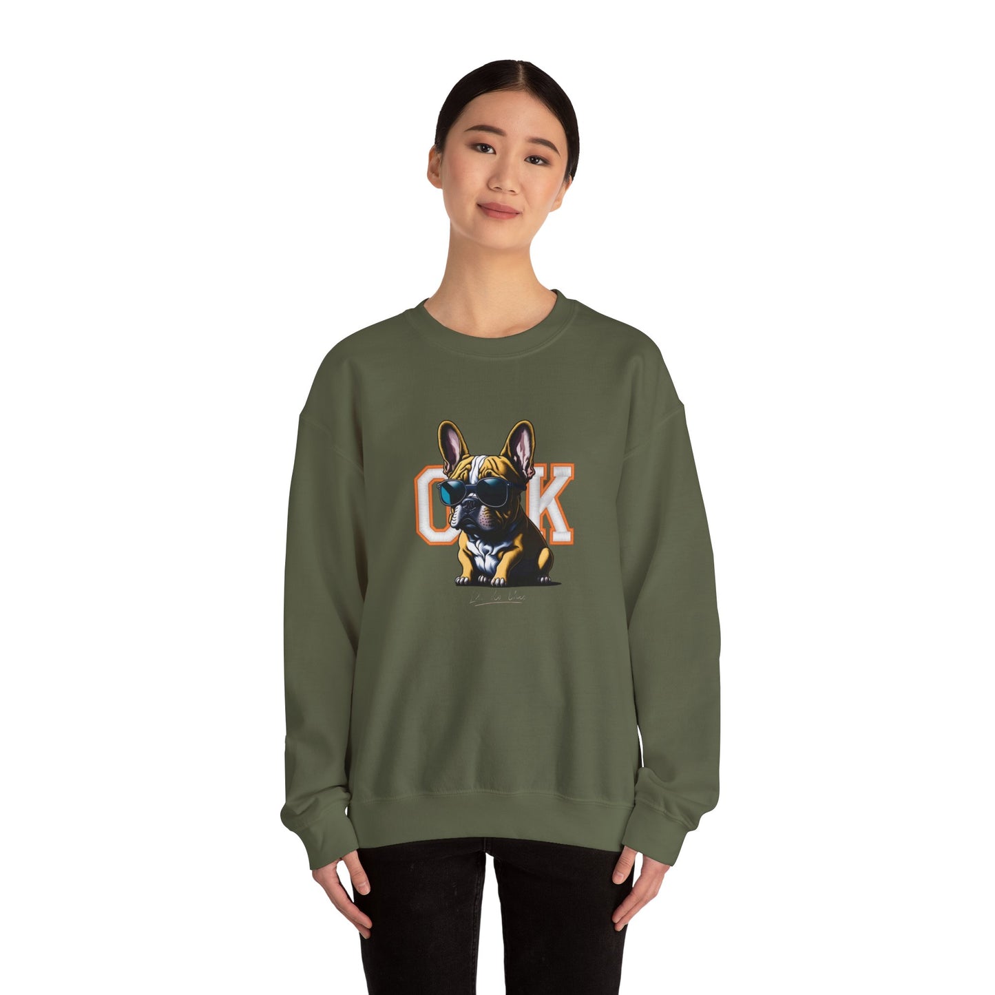 Cool French Bulldog Unisex Sweatshirt