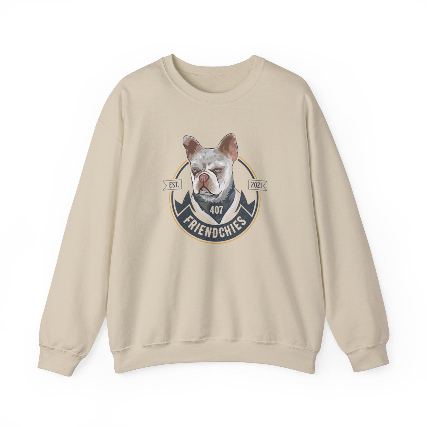 French Bulldog Friendchies Unisex Sweatshirt