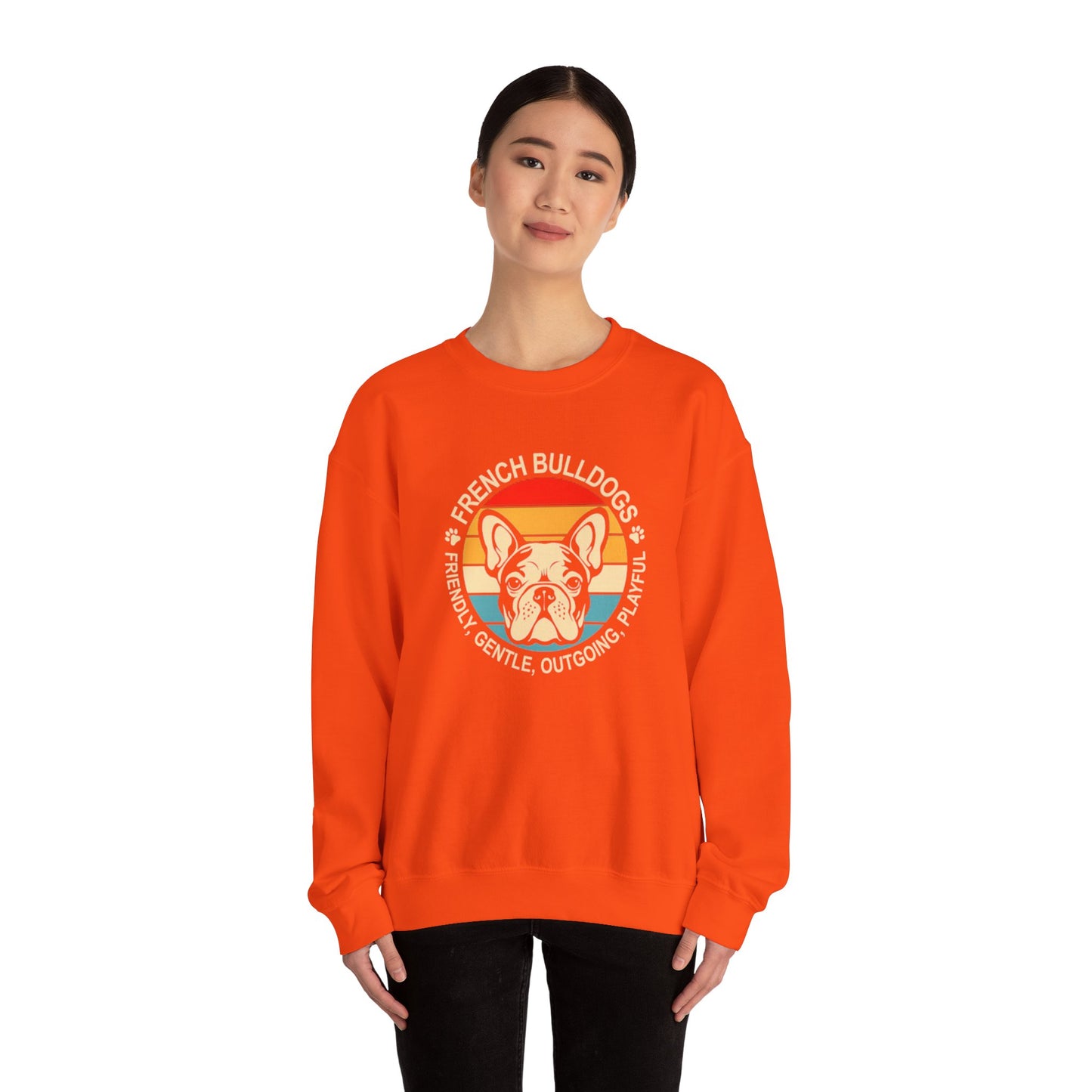 French Bulldog Vintage Vibe Unisex Sweatshirt