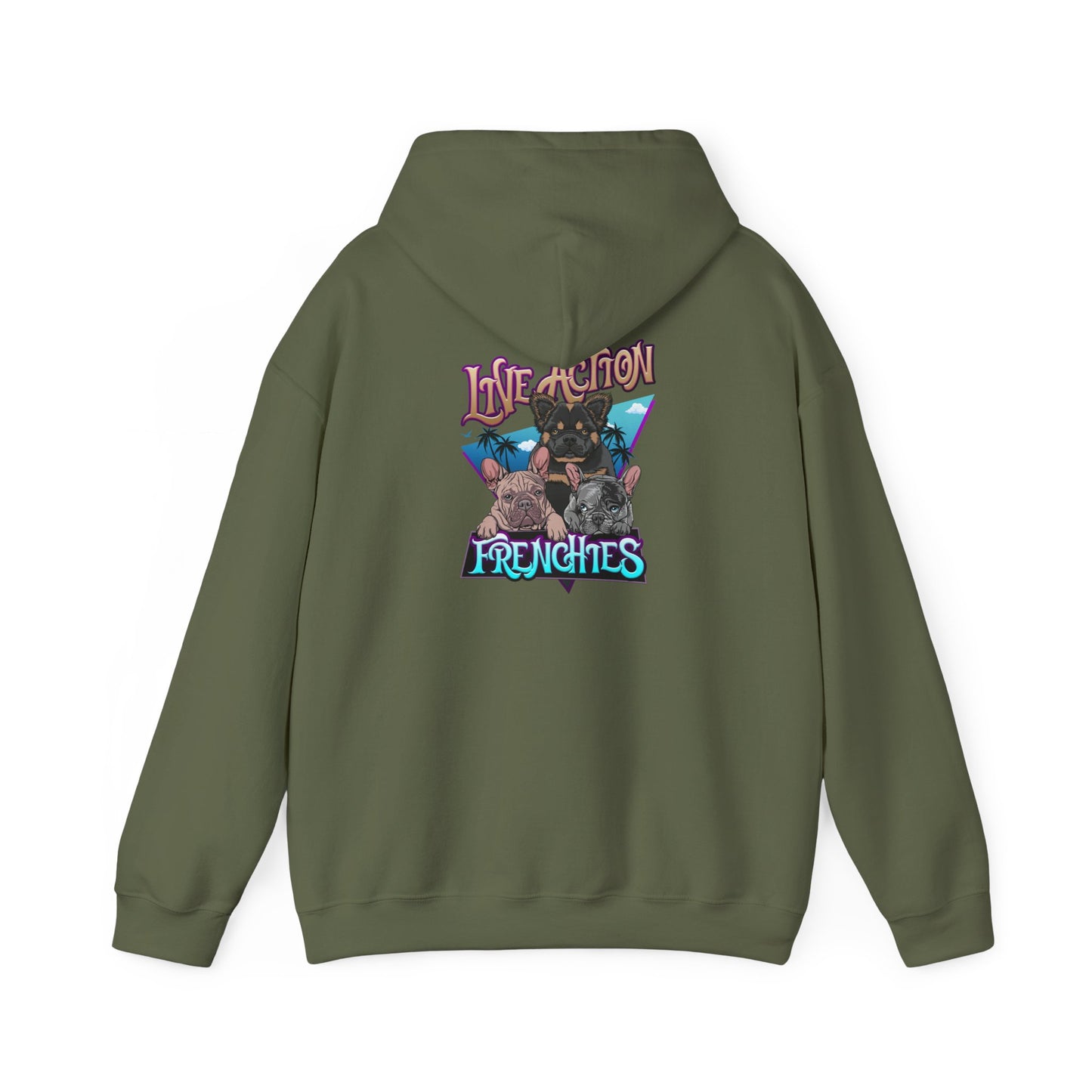 Life Action Frenchies Unisex Hoodie