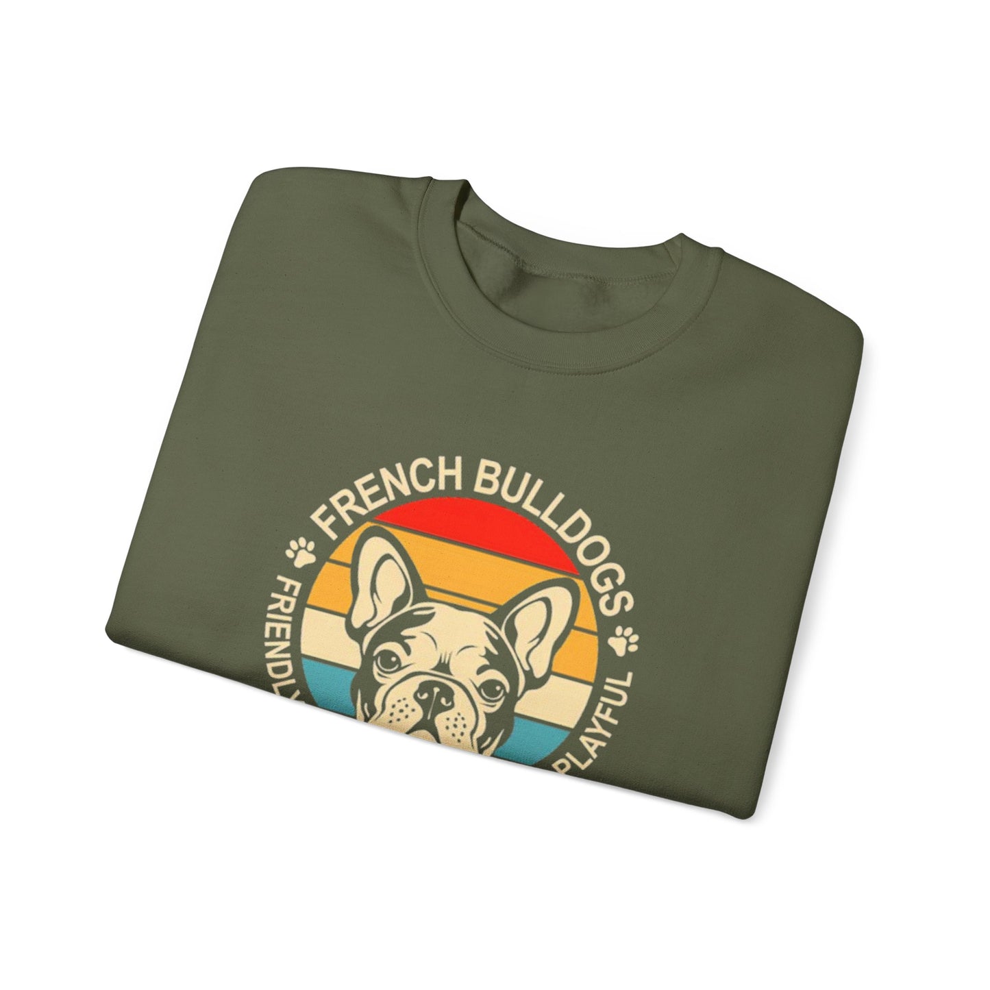 French Bulldog Vintage Vibe Unisex Sweatshirt