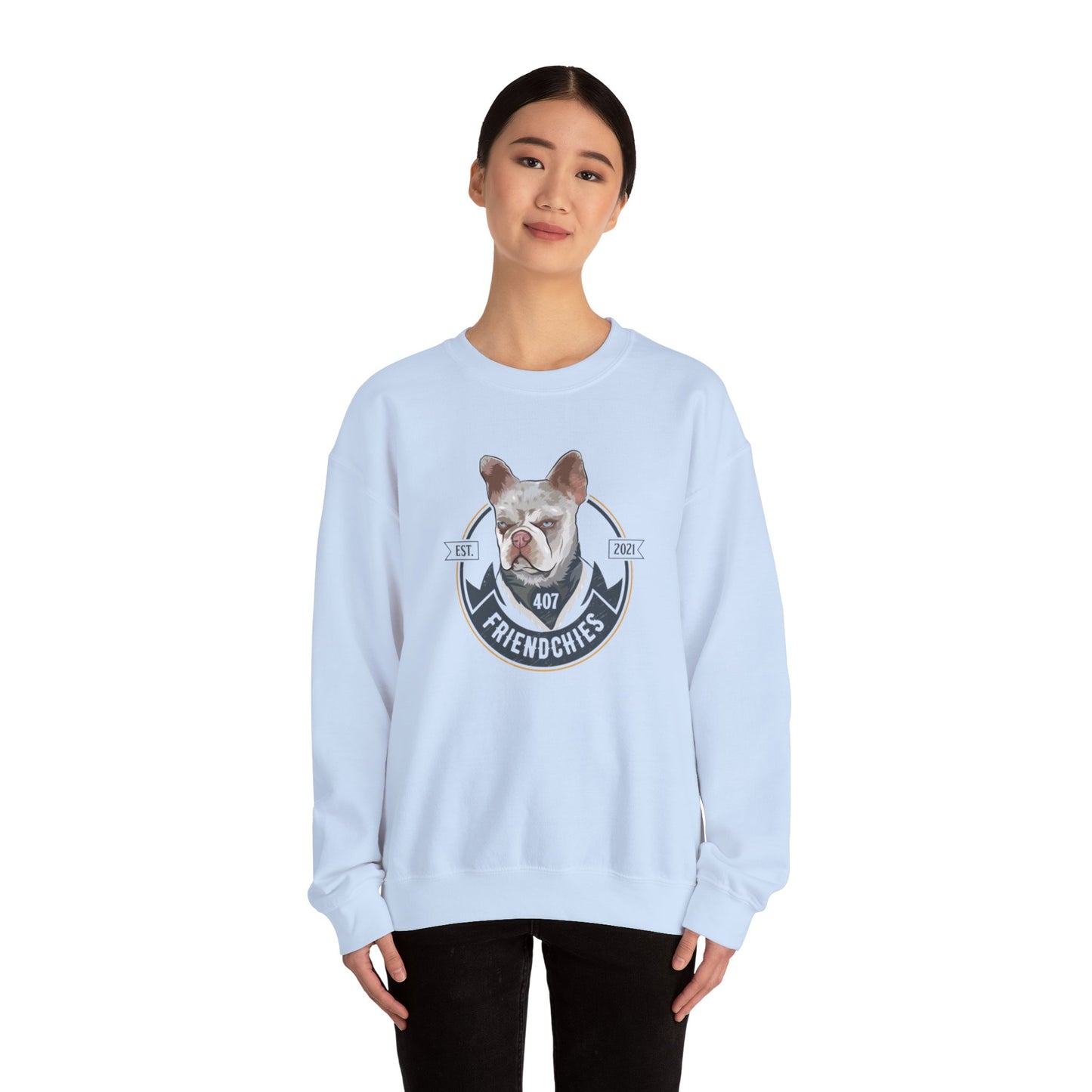 French Bulldog Friendchies Unisex Sweatshirt