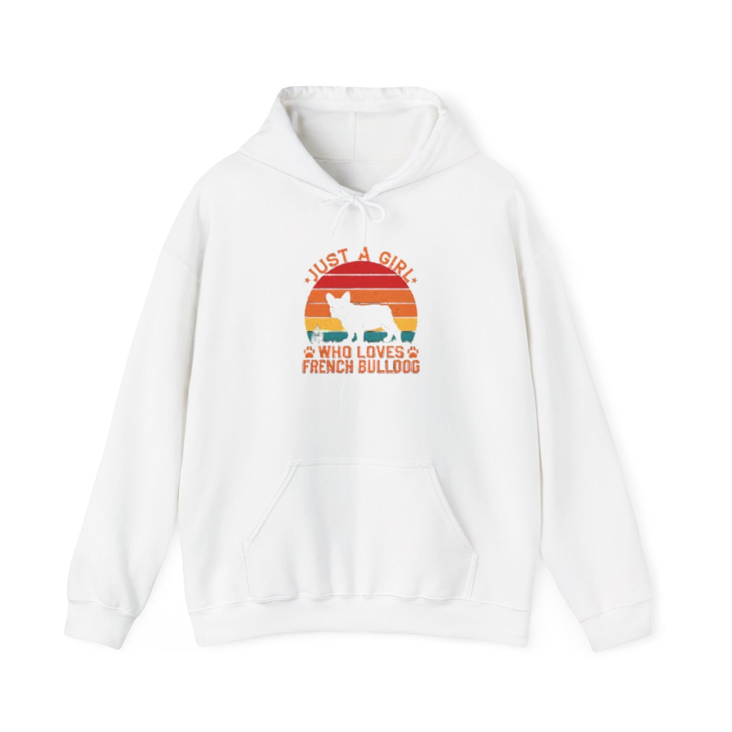 Just a Girl Who Loves French Bulldogs Unisex Hoodie