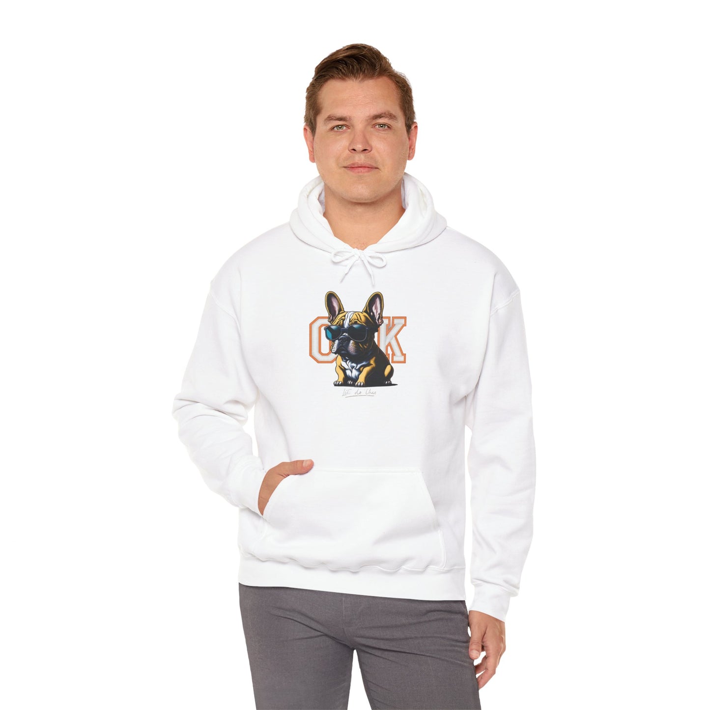 Cool French Bulldog Unisex Hoodie