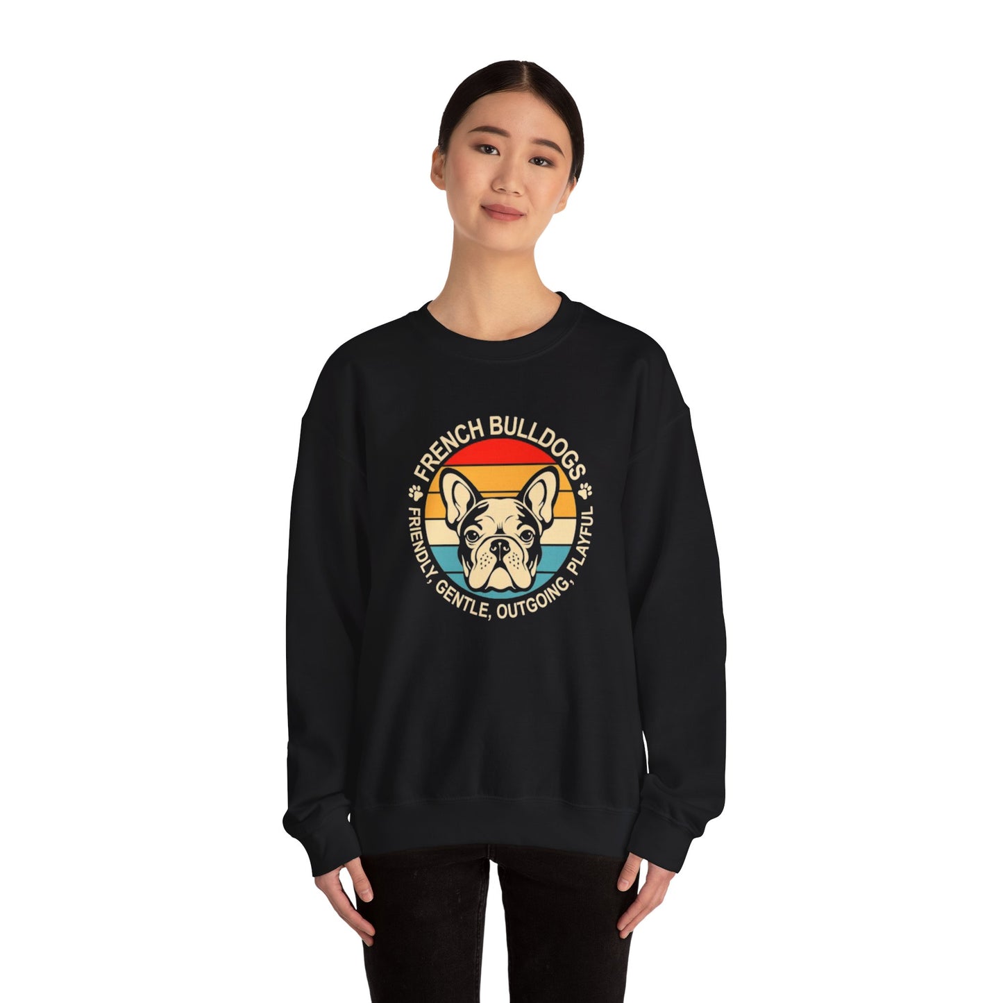 French Bulldog Vintage Vibe Unisex Sweatshirt