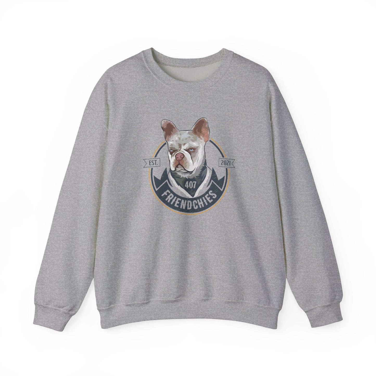 French Bulldog Friendchies Unisex Sweatshirt