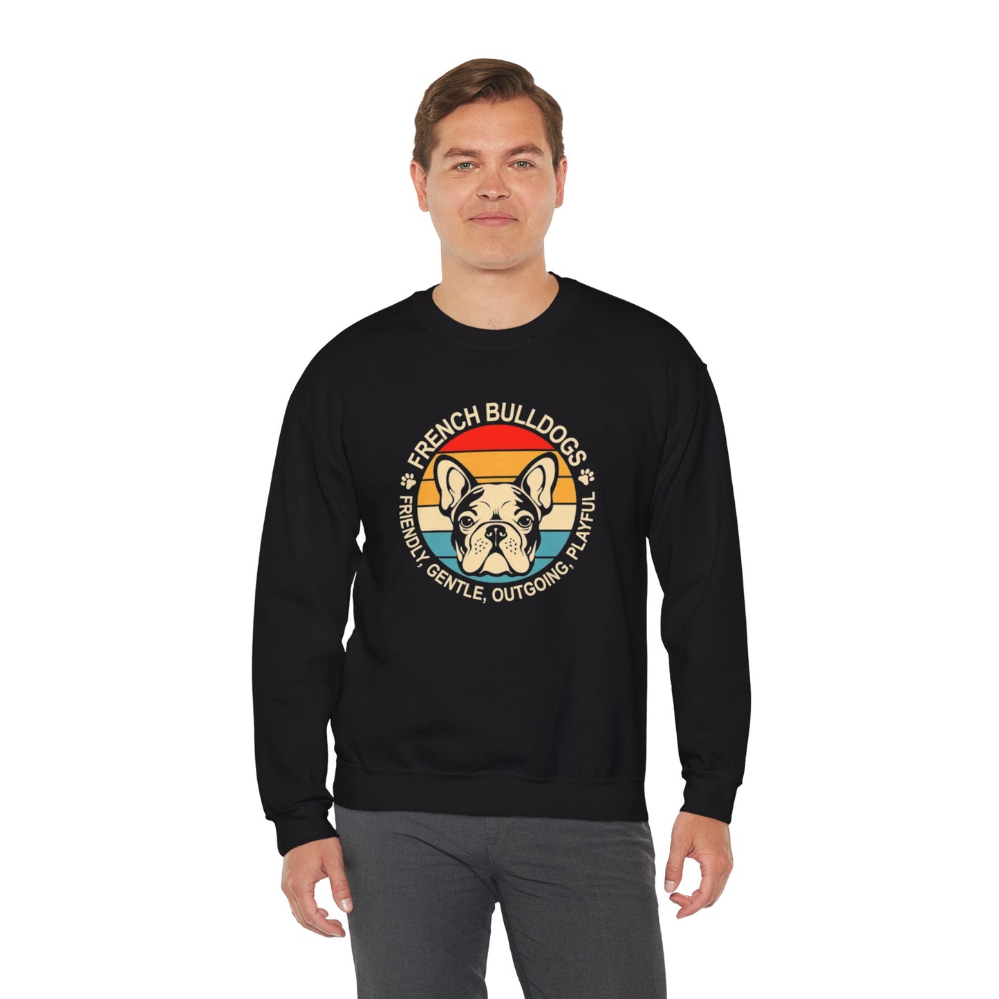 French Bulldog Vintage Vibe Unisex Sweatshirt