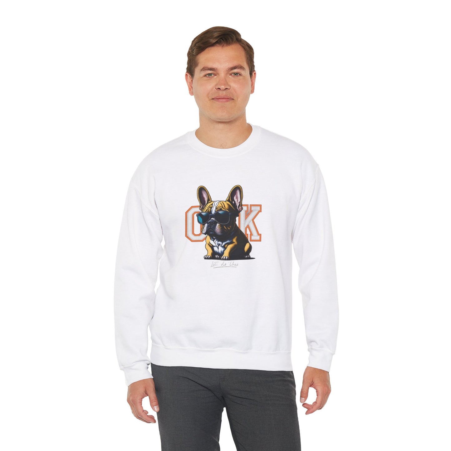 Cool French Bulldog Unisex Sweatshirt