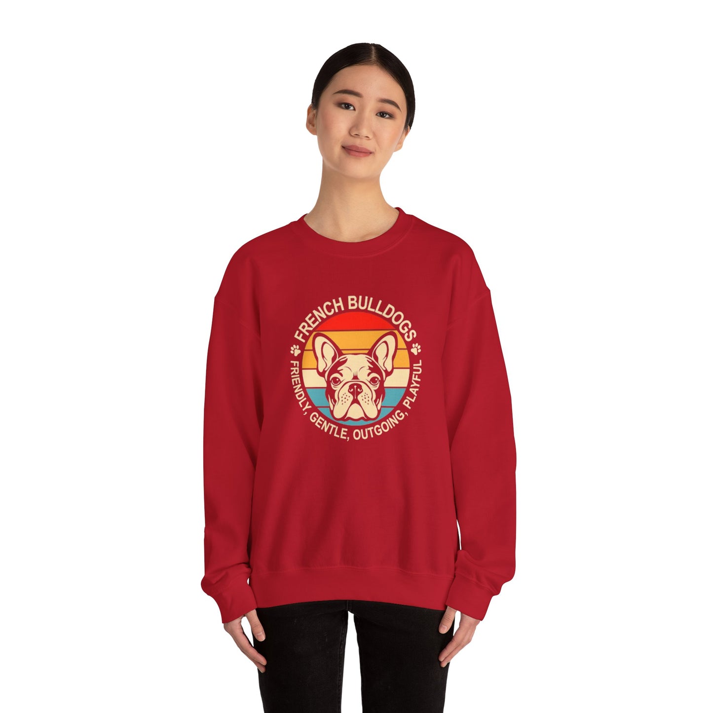 French Bulldog Vintage Vibe Unisex Sweatshirt