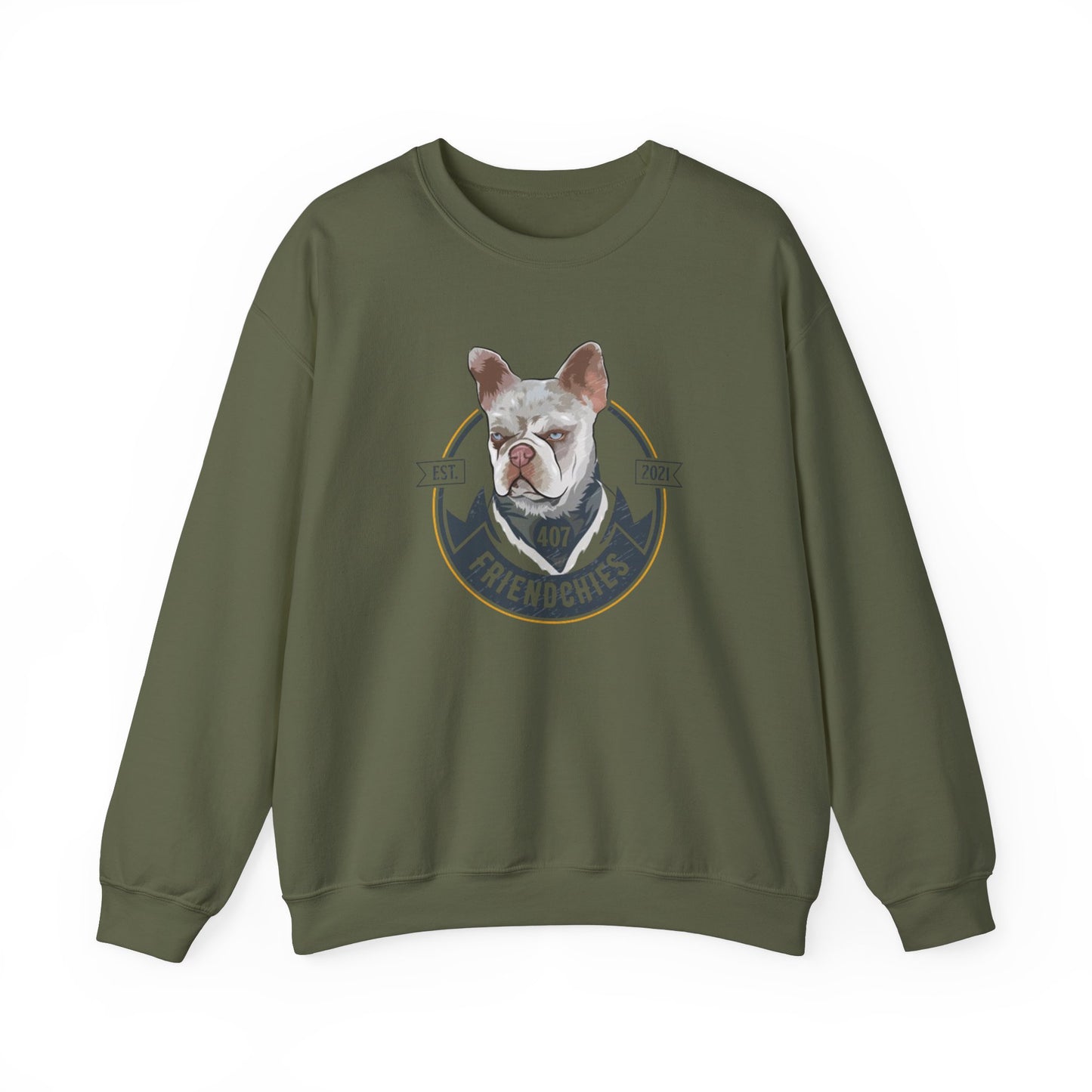 French Bulldog Friendchies Unisex Sweatshirt