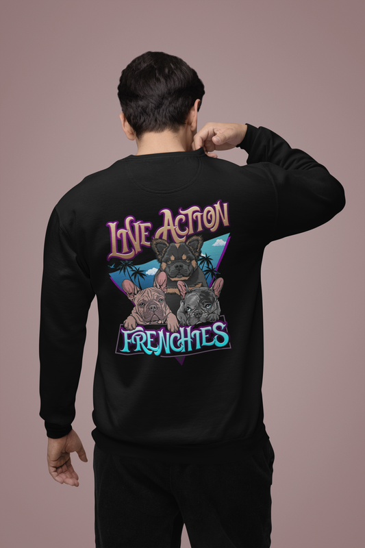 Live Action Frenchies Unisex Sweatshirt